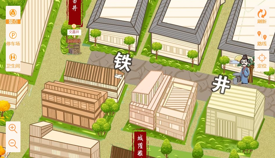 康平智慧景区：手绘地图与语音导览的完美融合