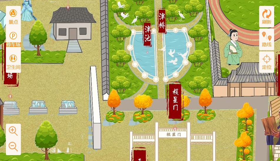 康平手绘地图景区语音讲解导览系统：智慧景区建设的基石